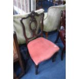 Mahogany bedroom chair