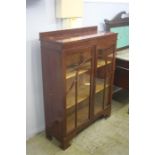 Mahogany bookcase