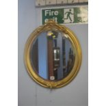 Gilt framed mirror