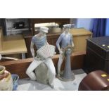 Two Lladro figures