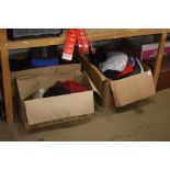 Three boxes of as new clothing