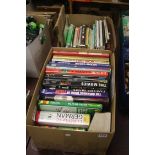 Two boxes of books