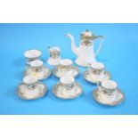 A Noritake coffee set