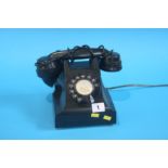 A Bakelite telephone