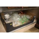 Box of glassware