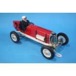 A boxed classic tin plate miller car