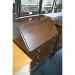 A mahogany bureau