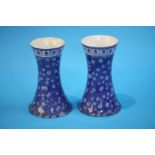 Pair of Shelley 'Cloisello' ware vases