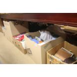 Five boxes of various household sundries etc.