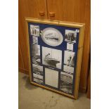 Framed history of the 'Titanic'