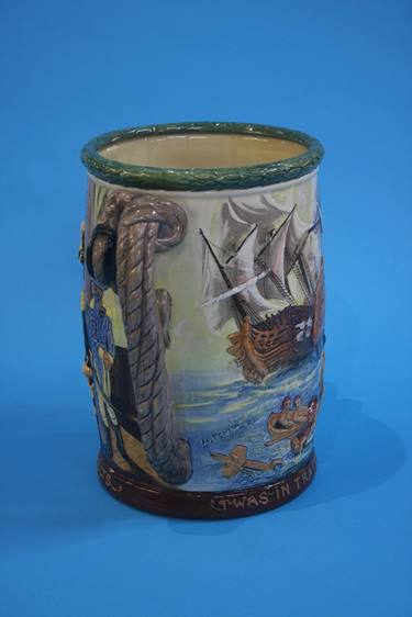 A Royal Doulton Nelson commemorative two handled j - Image 5 of 5