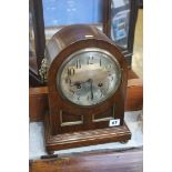 Mahogany bracket clock