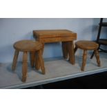 3 stools