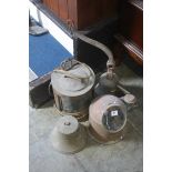 Two bells, Ship's lamp etc.