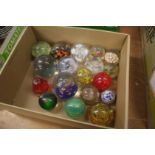 Paperweights, various