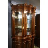 An Italian style display cabinet