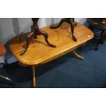 An elm Ercol coffee table