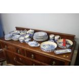 A large quantity of Spode 'Italian' tea and dinner china