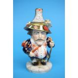 A Royal Crown Derby Imari 'Mansion House Dwarf'. 18cm height