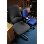 Two office chairs