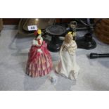 Two Royal Doulton figures