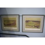 Pair of limited edition prints, after Cecil Aldin