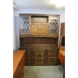 An oak Old Charm style dresser