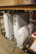 Four radiators