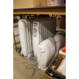 Four radiators
