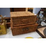 A Picnic hamper and one other