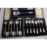 Various silver spoons