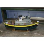 Radio controlled model boat