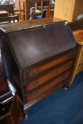 A walnut bureau