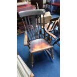 A scullery rocking chair