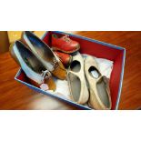 A selection of vintage shoes