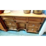 A Victorian pine washstand