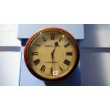 A Thwaites and Reed circular fusee wall clock