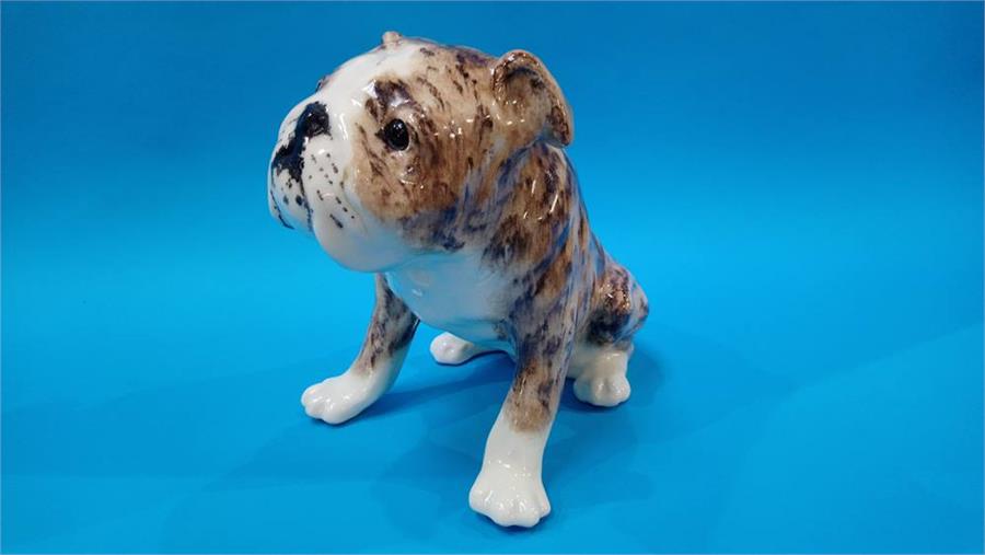 A Winstanley pottery bulldog - Image 2 of 2