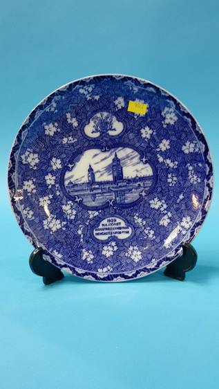 A Maling North East coast Exhibition mug and plate - Image 2 of 6