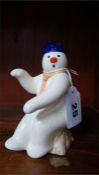 Royal Doulton pianist snowman figure