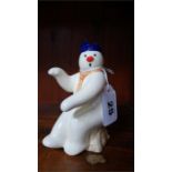 Royal Doulton pianist snowman figure