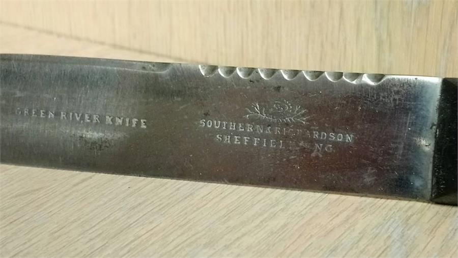 A green River Knife by Southern and Richardson, Sheffield - Image 2 of 2