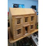 Two dolls houses