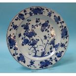 An Oriental blue and white china