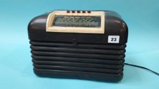 A Bakelite Bush radio