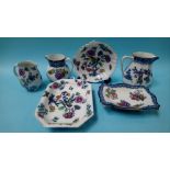 A collection of Losol ware china (6)