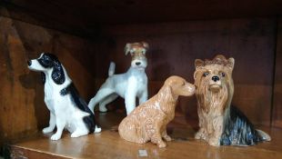 Beswick, USSR, Royal Doulton dogs (4)