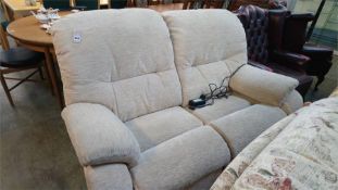 Recliner settee