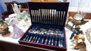 A canteen of cutlery