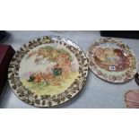 Royal Doulton 'Under the Greenwood tree' plate and